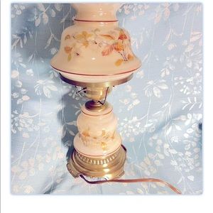 Gone With The Wind QuoIzel Vintage 19"H 3-WAY Fancy Cased Glass Floral